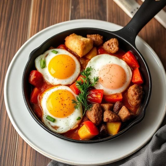 Skillet Eggs One Fifteenth Coffee